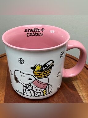 PEANUTS Hello Easter Snoopy mug NWT